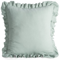 Mušelínová obliečka 45x45 cm na vankúš mätová